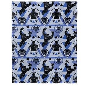 NWT Avengers Black Panther super soft plush throw 46”x60”